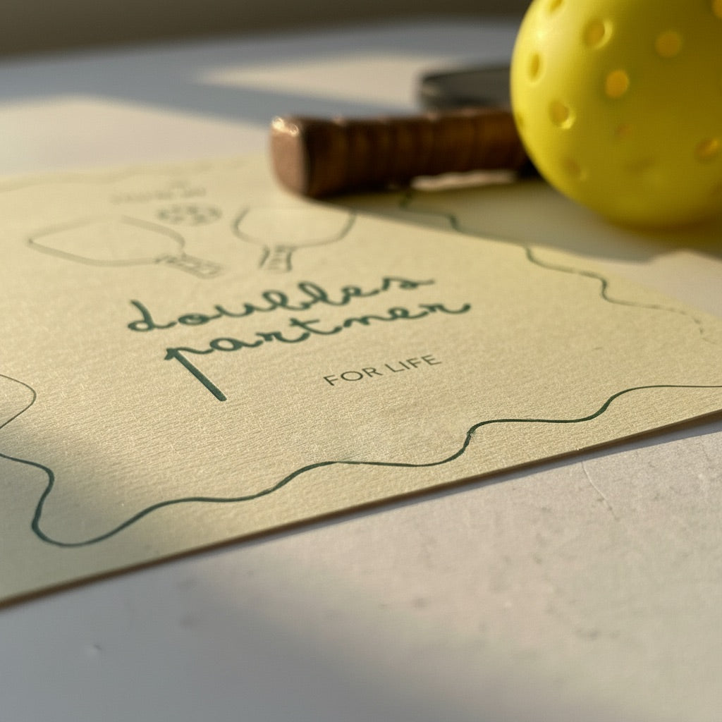 Game, Set, Cards (set of 6 note cards)