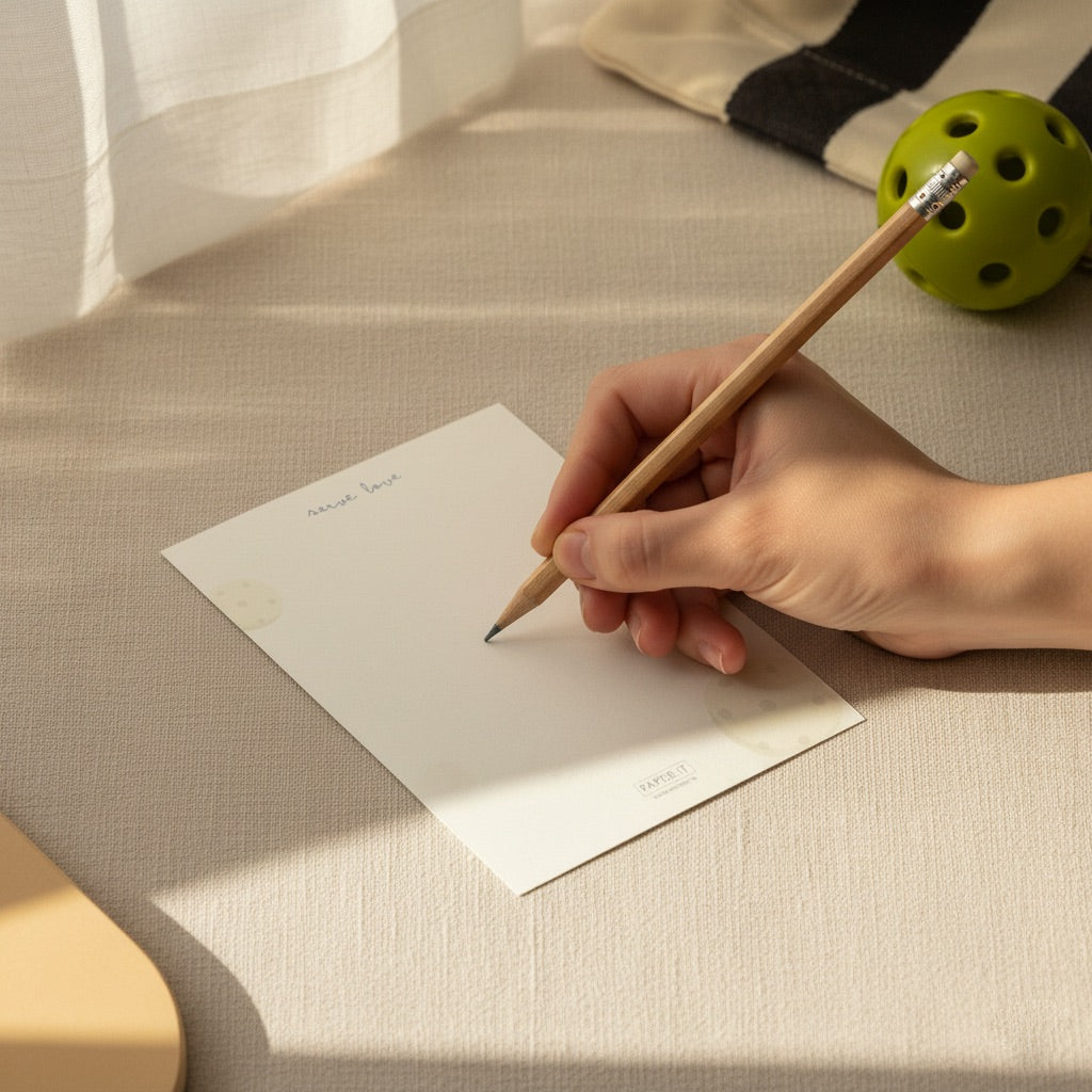 Game, Set, Cards (set of 6 note cards)
