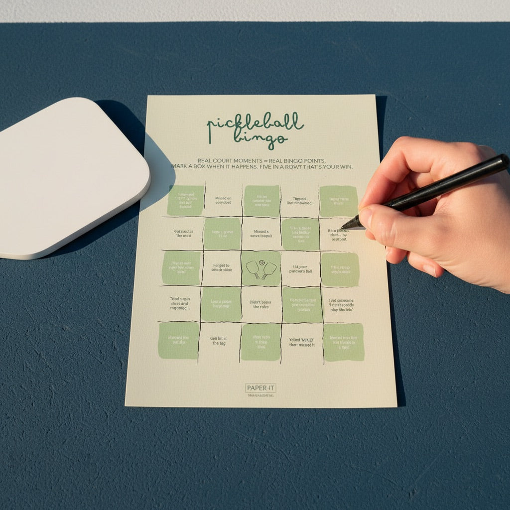 Play on – Pickleball activity pack (Set of 4)