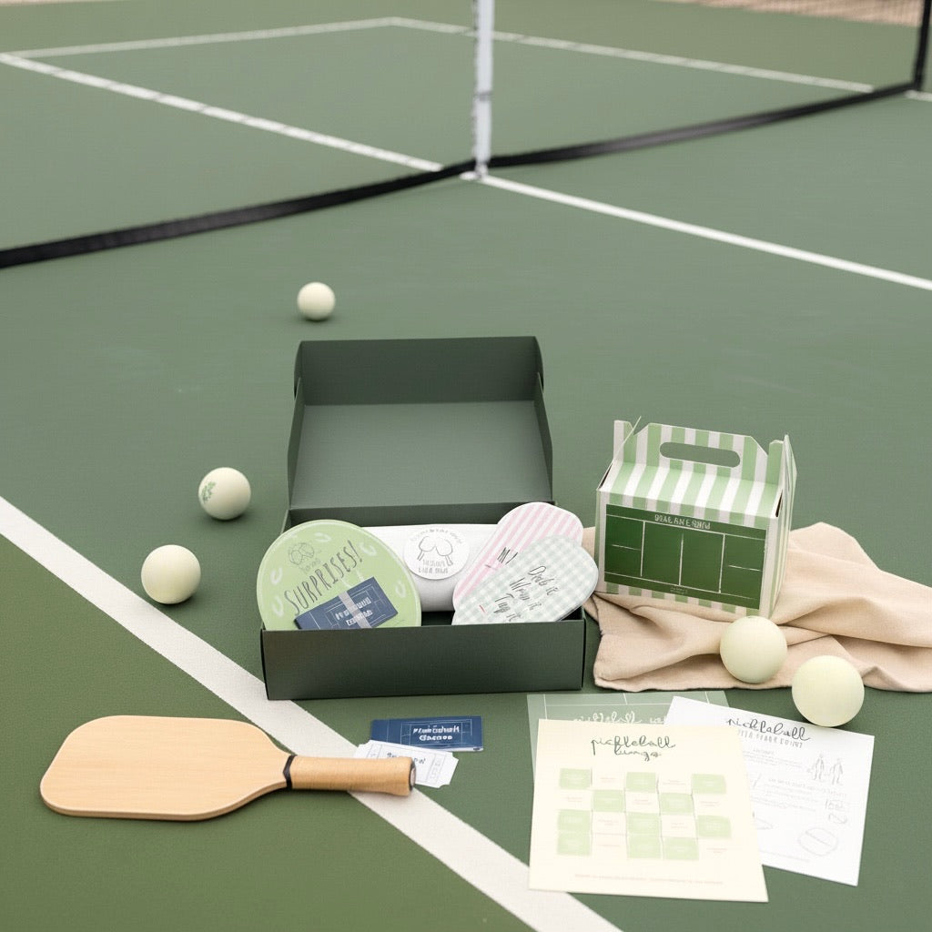 Picleball Racket Box Court Short – Pickleball Party Box