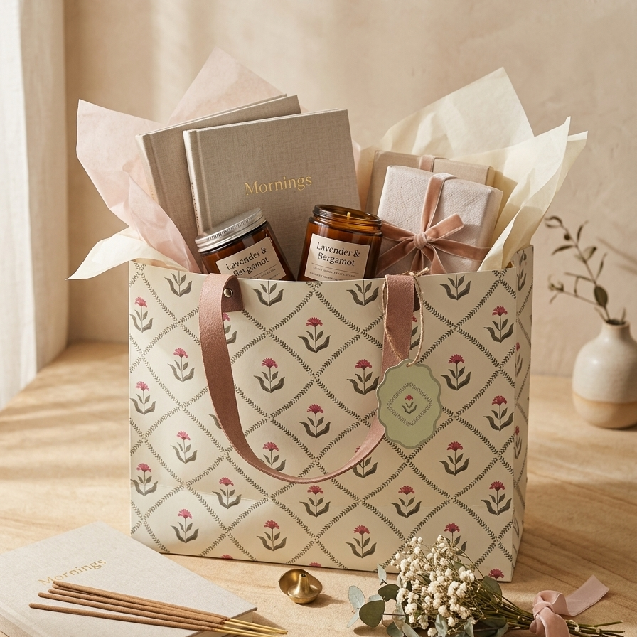 Petal Gift Bag (15 × 9.5 × 4.5 inches )