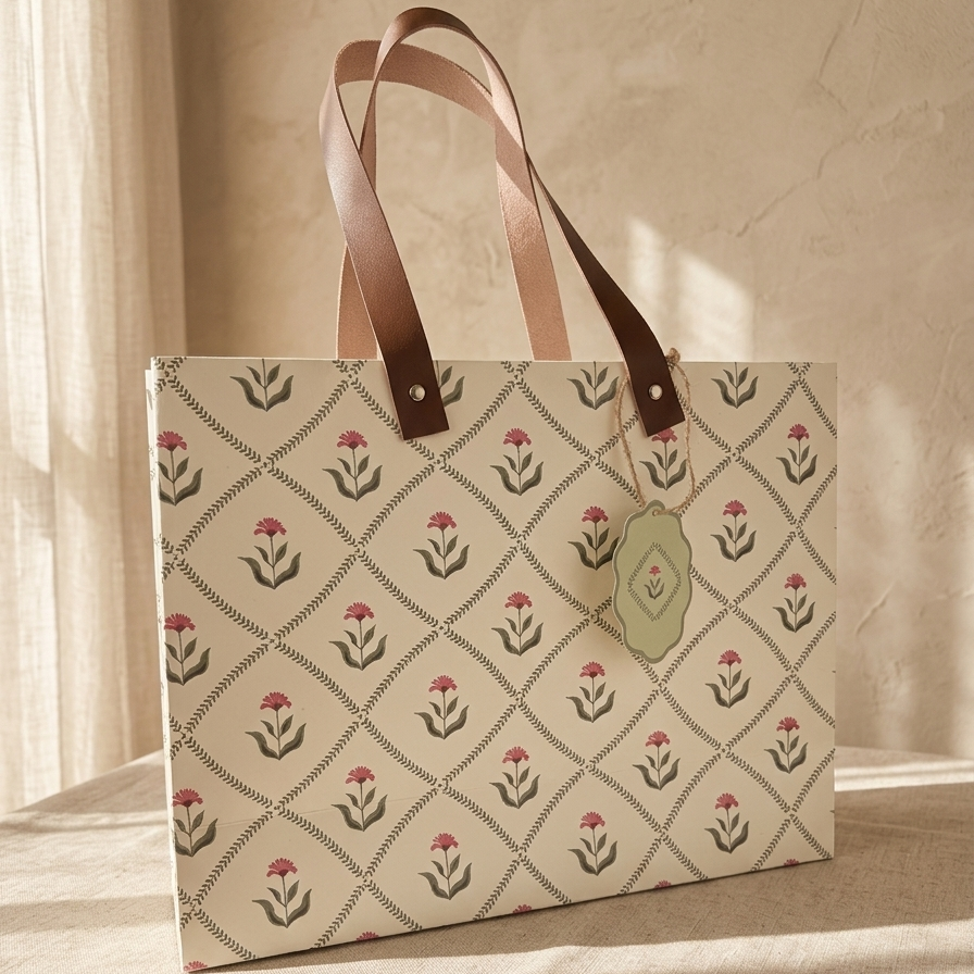 Petal Gift Bag (15 × 9.5 × 4.5 inches )