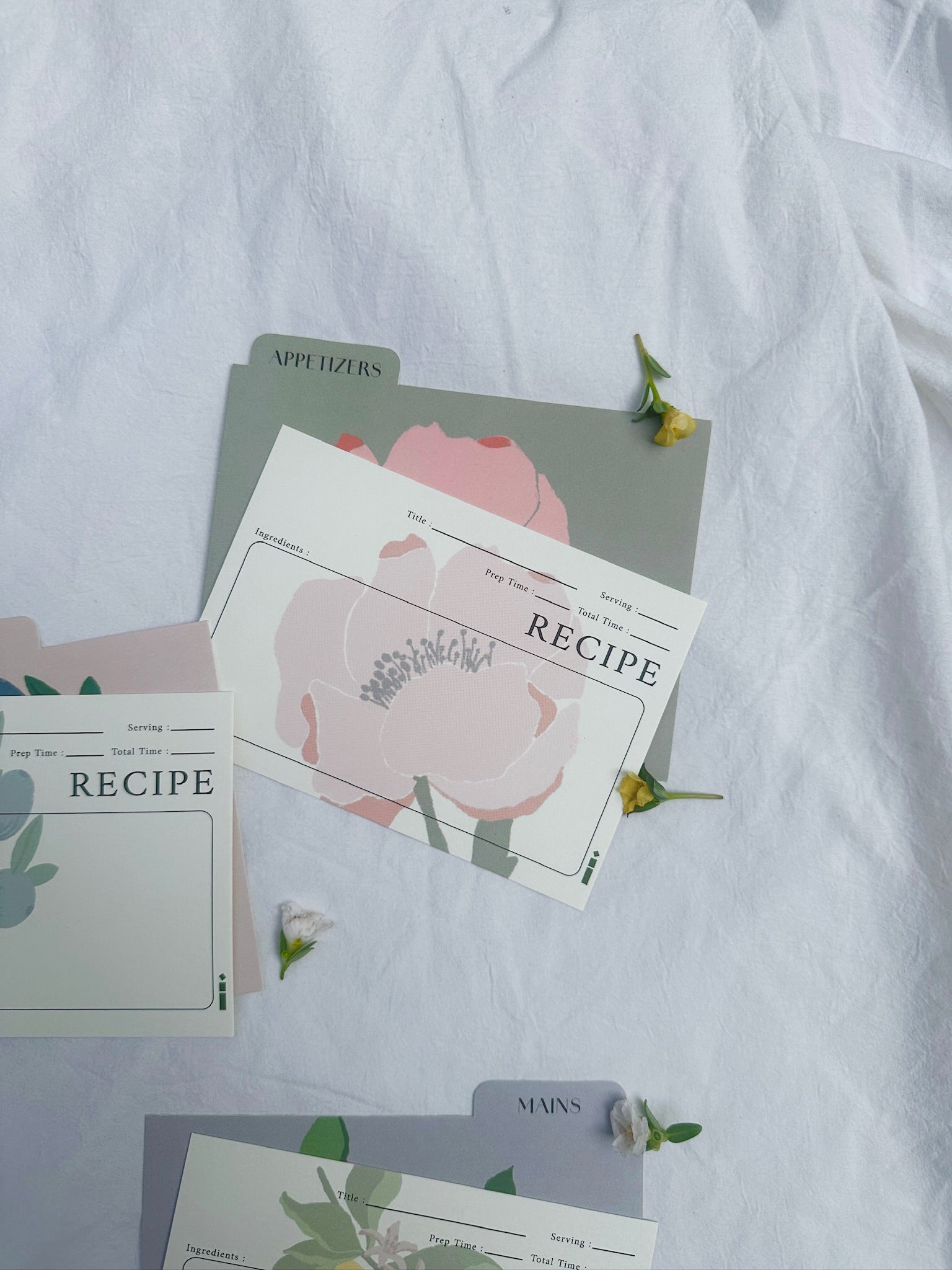 Citrus Grove | Recipe Cards Box