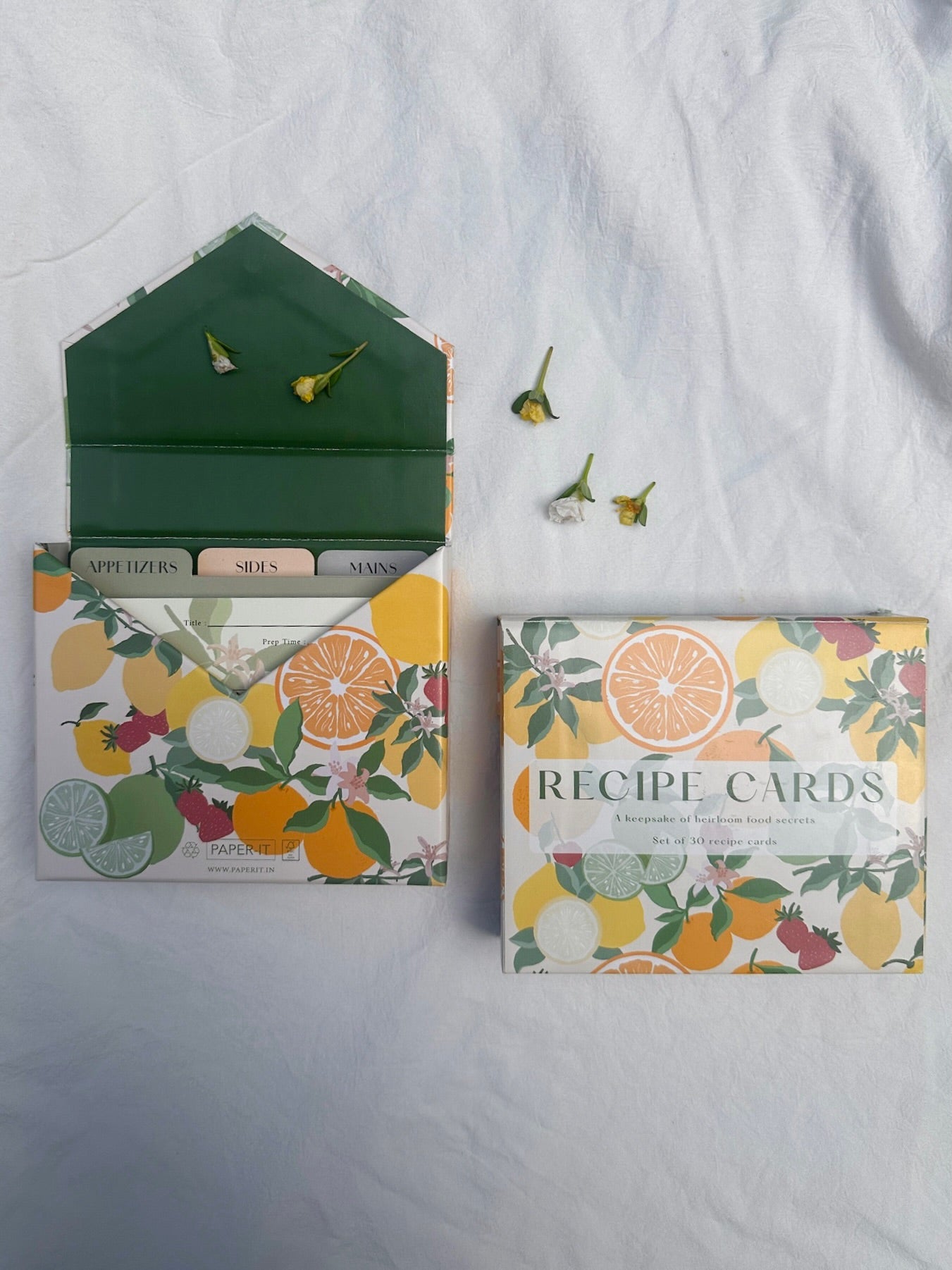 Citrus Grove | Recipe Cards Box