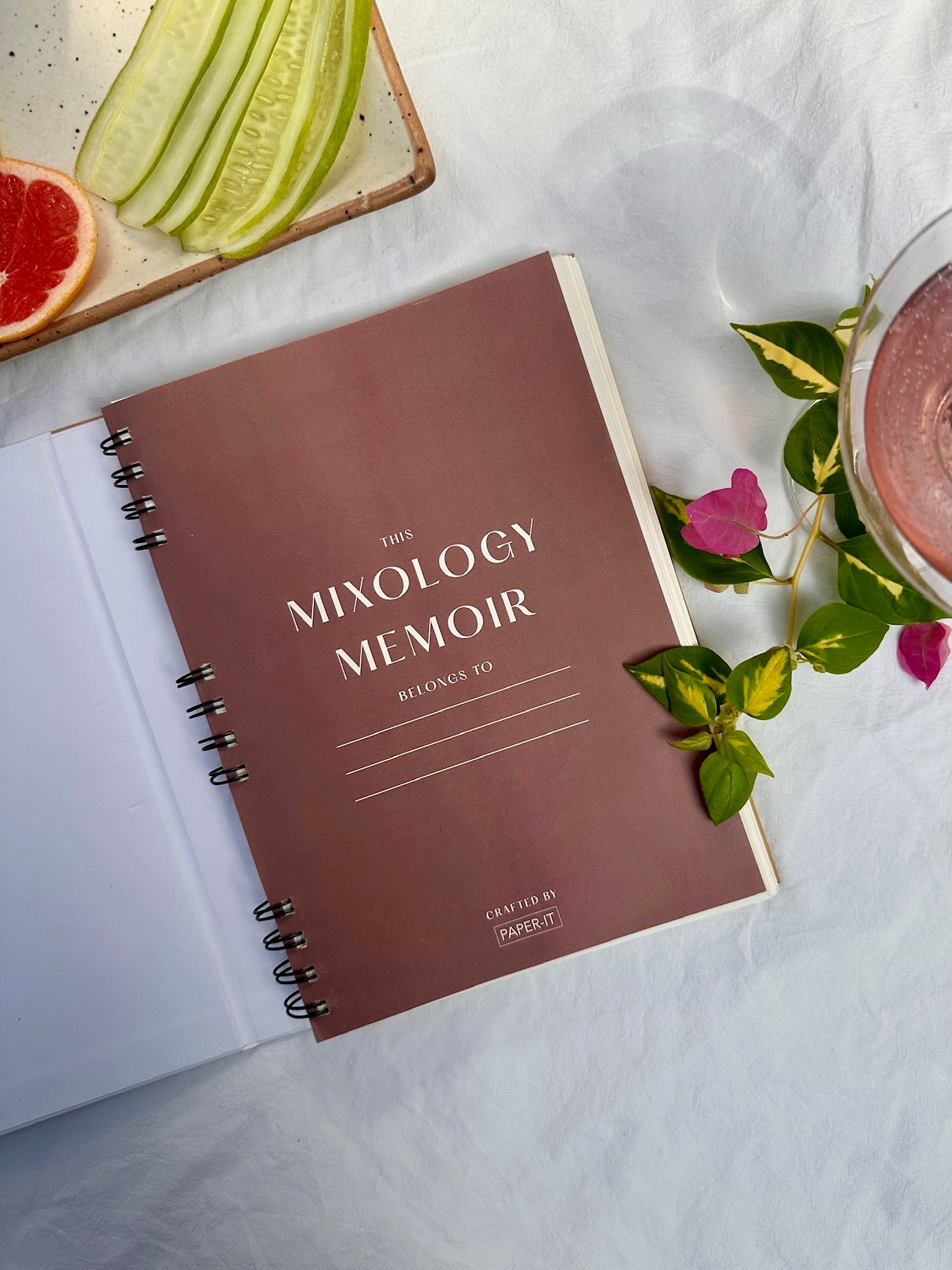 Mixology Memoir journal