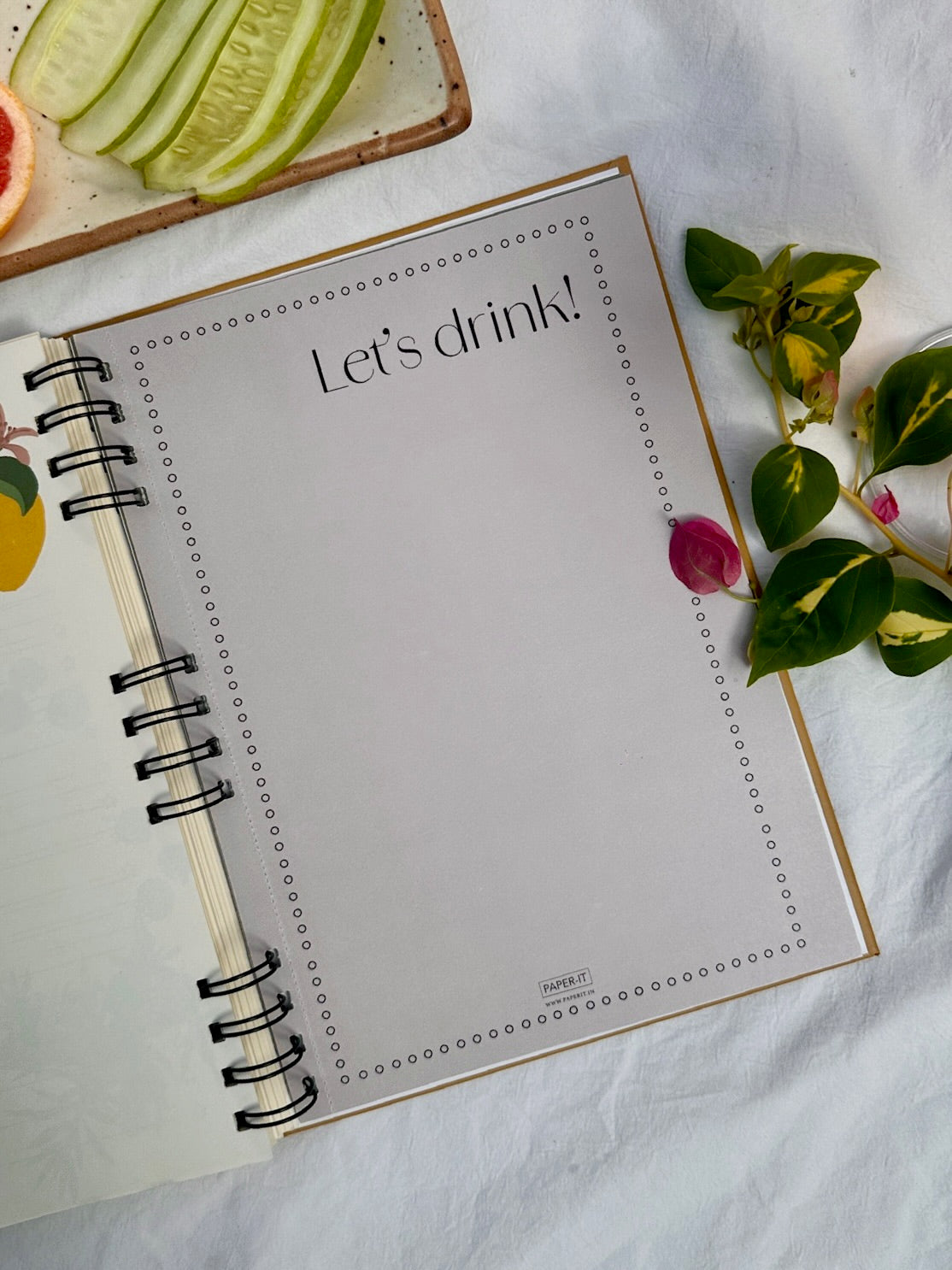 Mixology Memoir journal