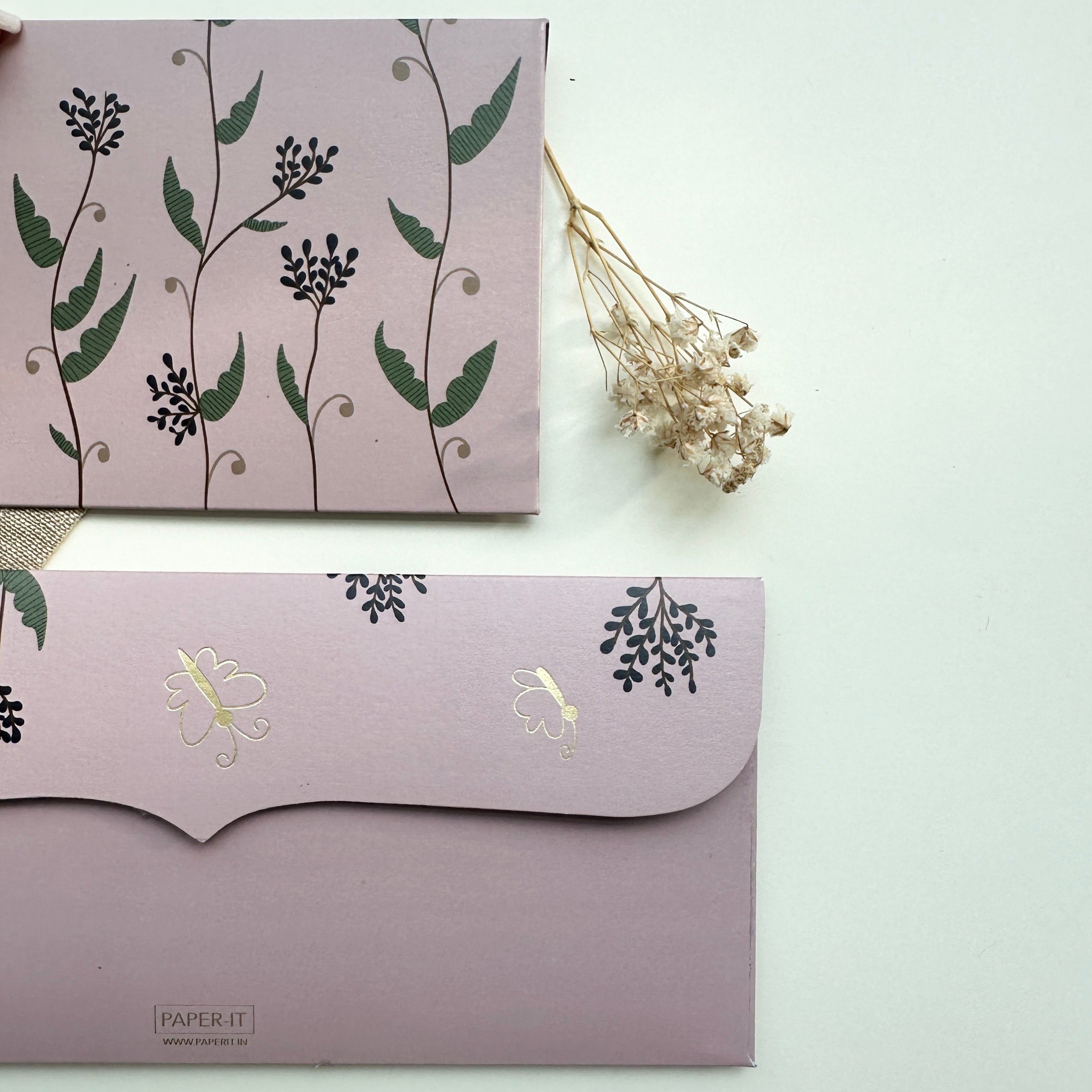 Petal Pockets money envelopes (foiling) set of 12