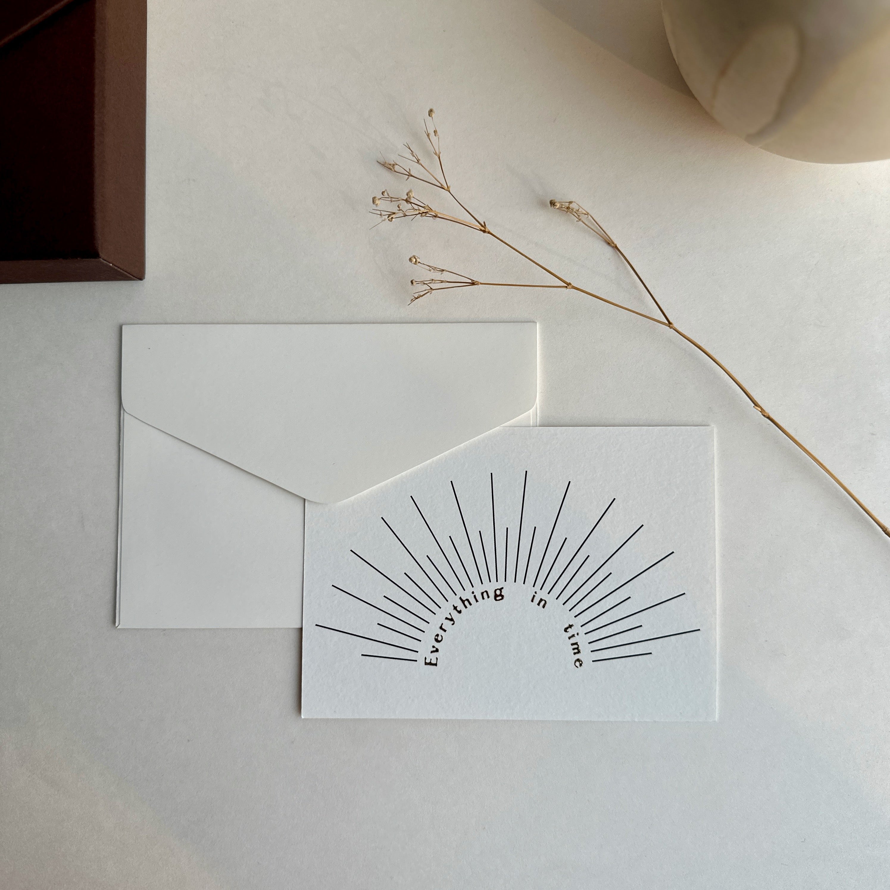 Note cards box (set of 15 cards + envelopes)
