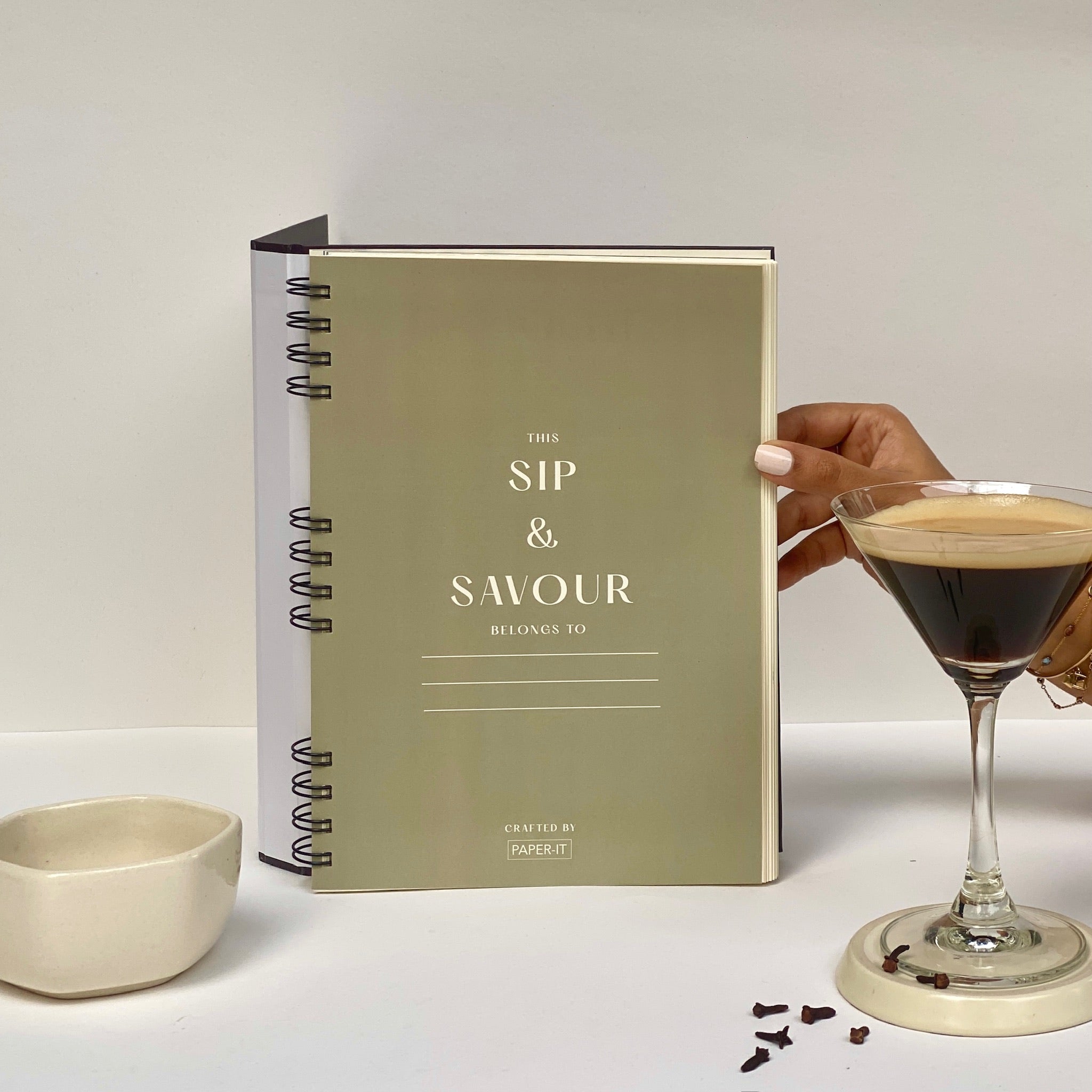 Sip & Savour journal