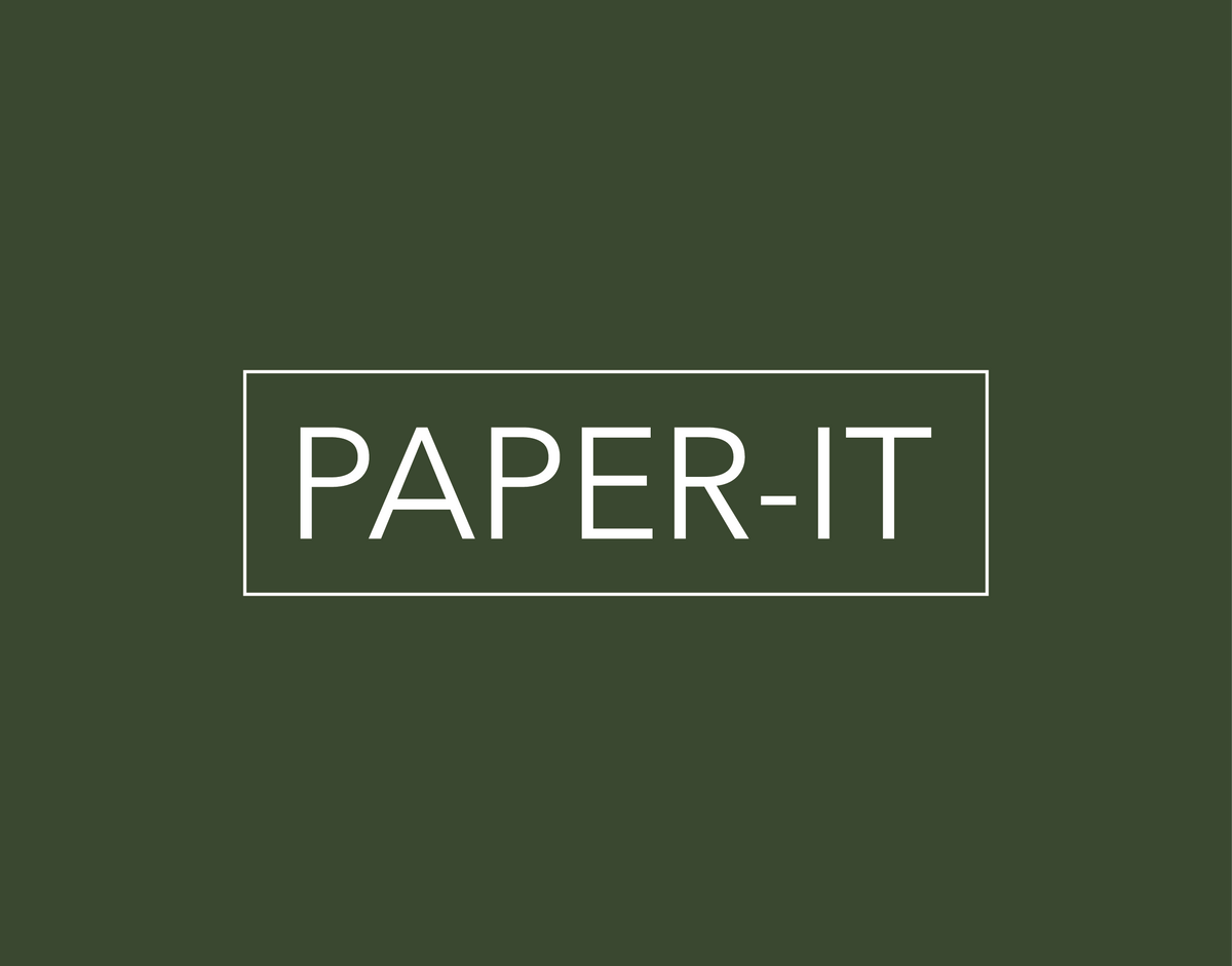 A house of paper goods - notebooks, gifting & everyday rituals.