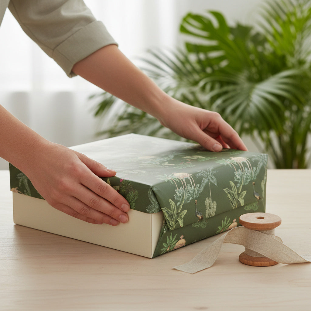 Garden pavilion wrapping sheets+note cards (set of 5)