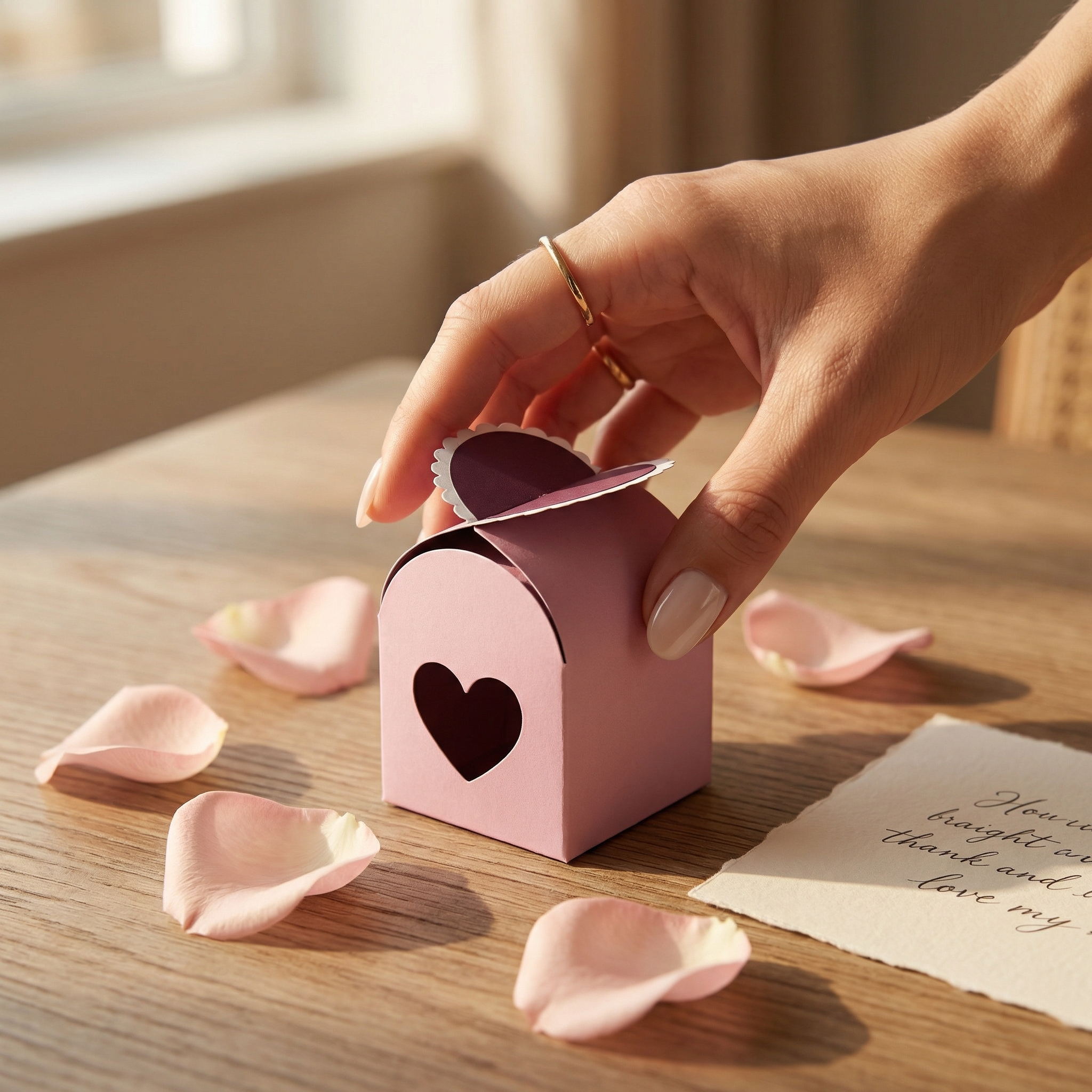Little Heart Ring Box (Set of 6)