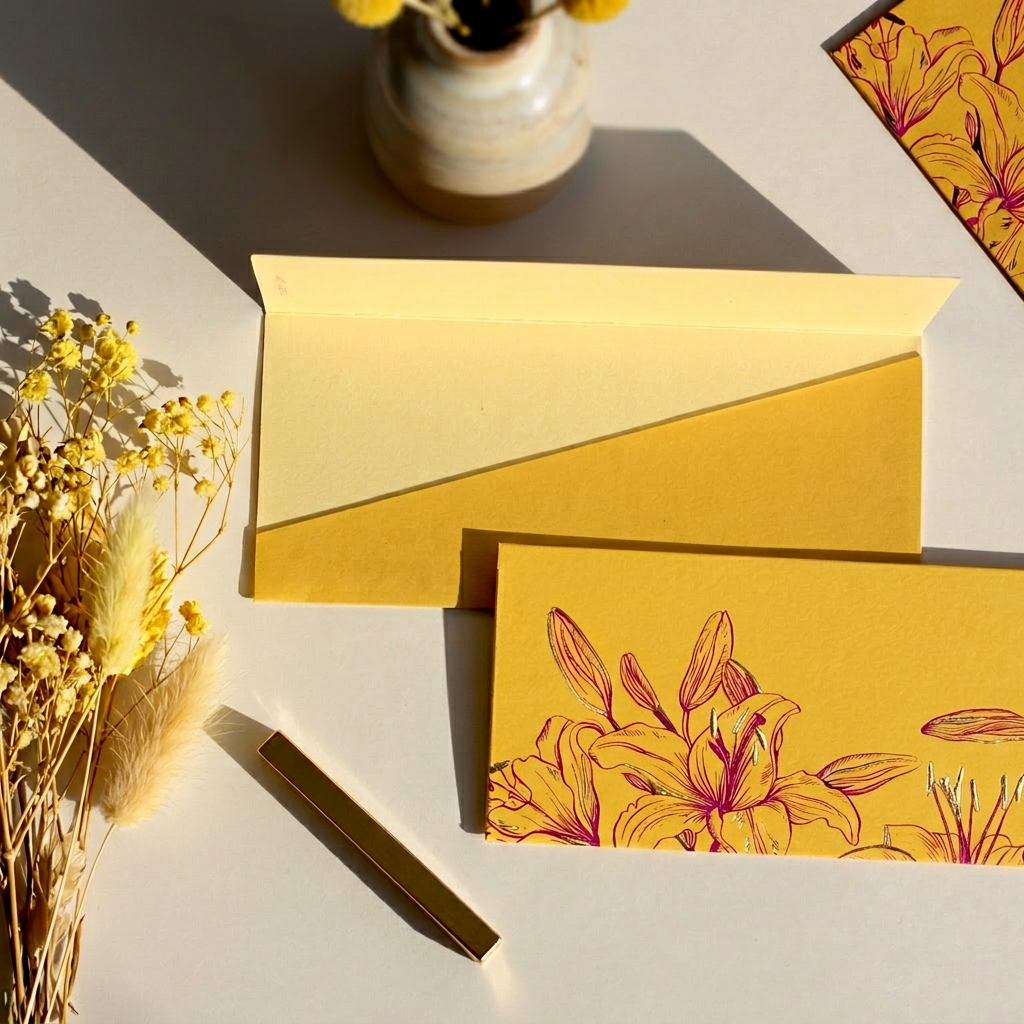 Canary money envelopes (foiling)
