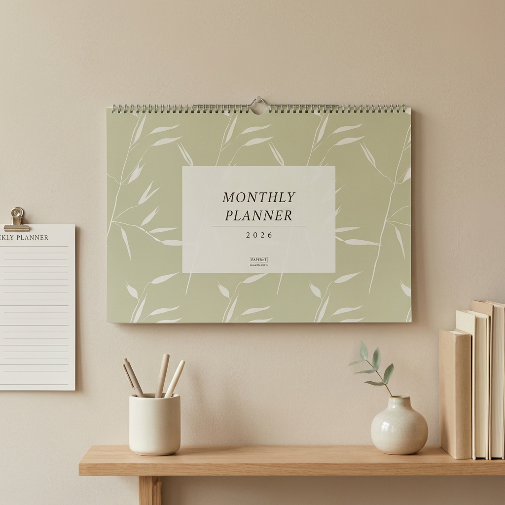 DIY Sage monthly planner