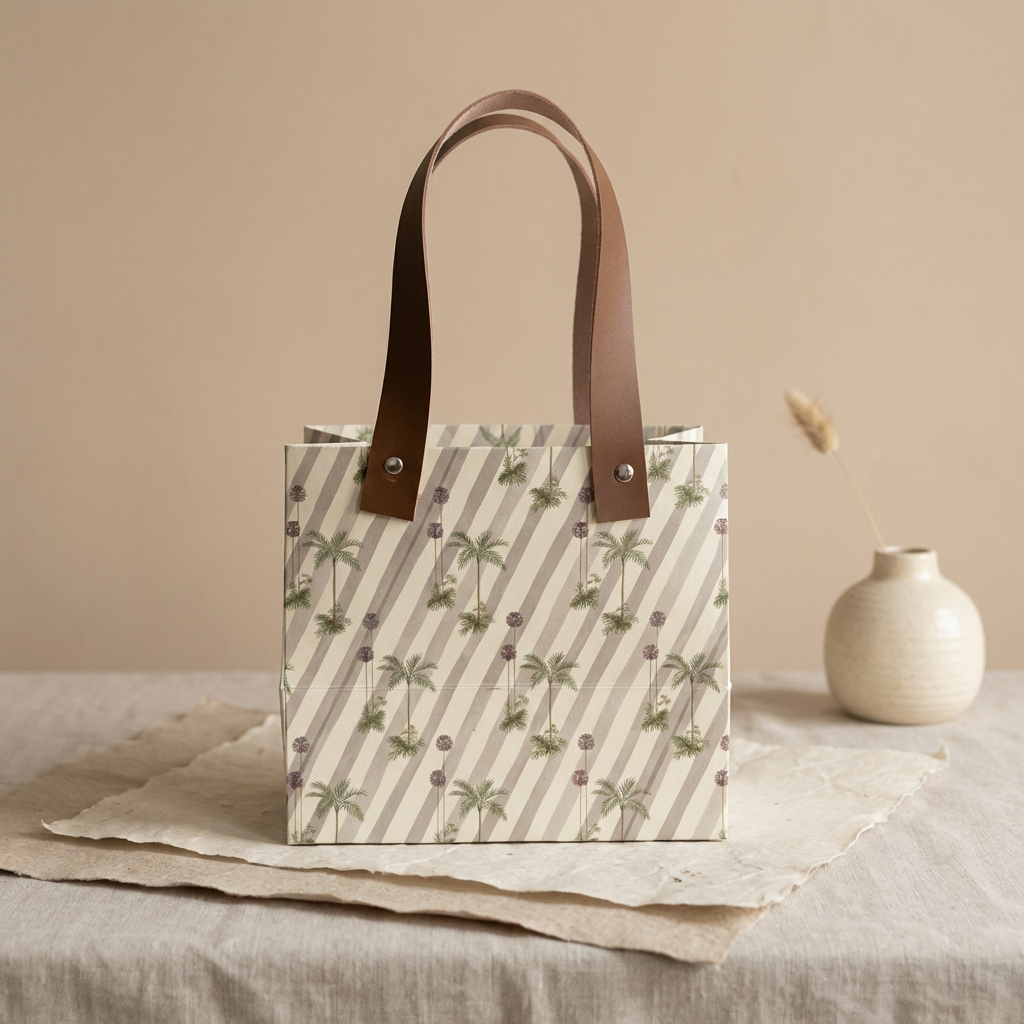 Palm Gift Bag (6.4 in × 6 × 4.5 inches)