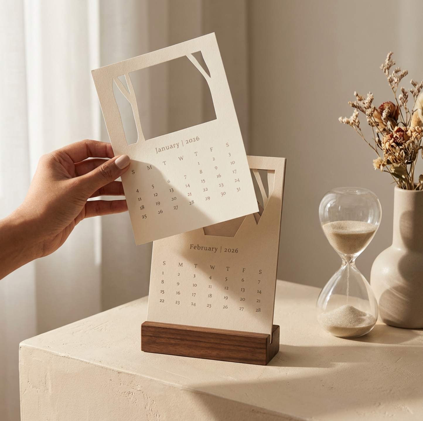 2026 Landscape Desk Calendar