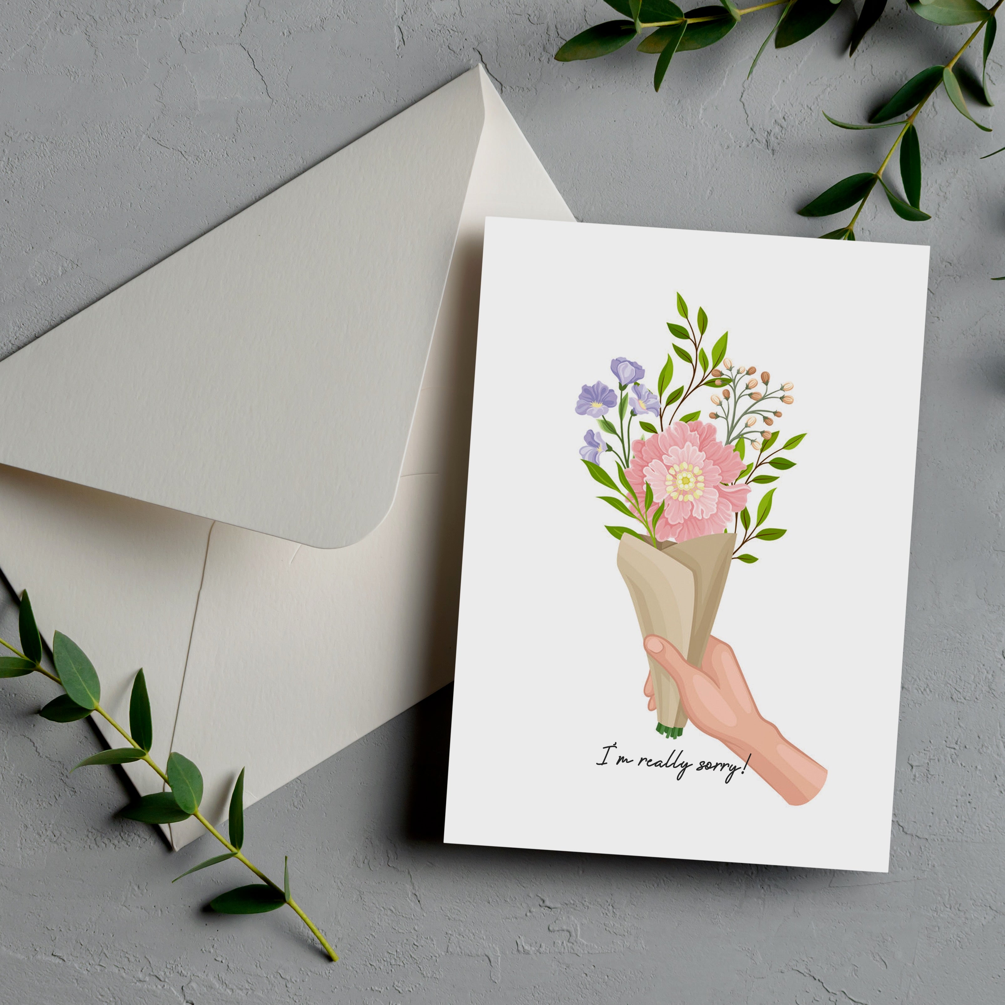 Sorry <br/> Greeting Card