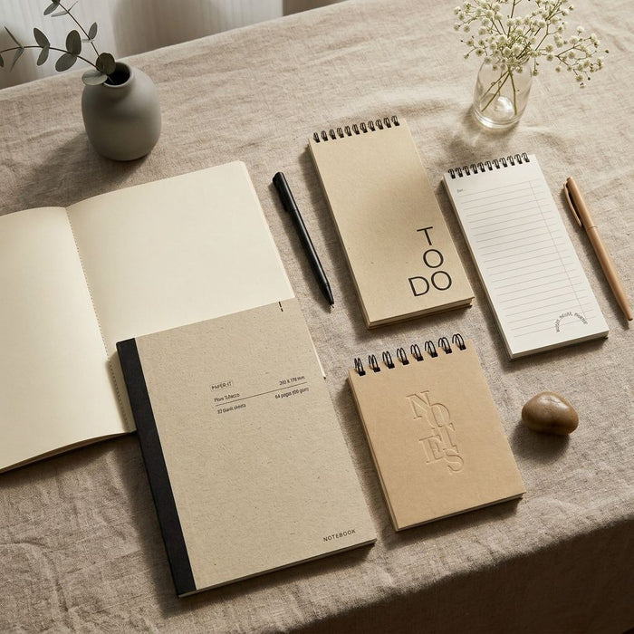 The Flora Desk Set | Notebook + Notepads