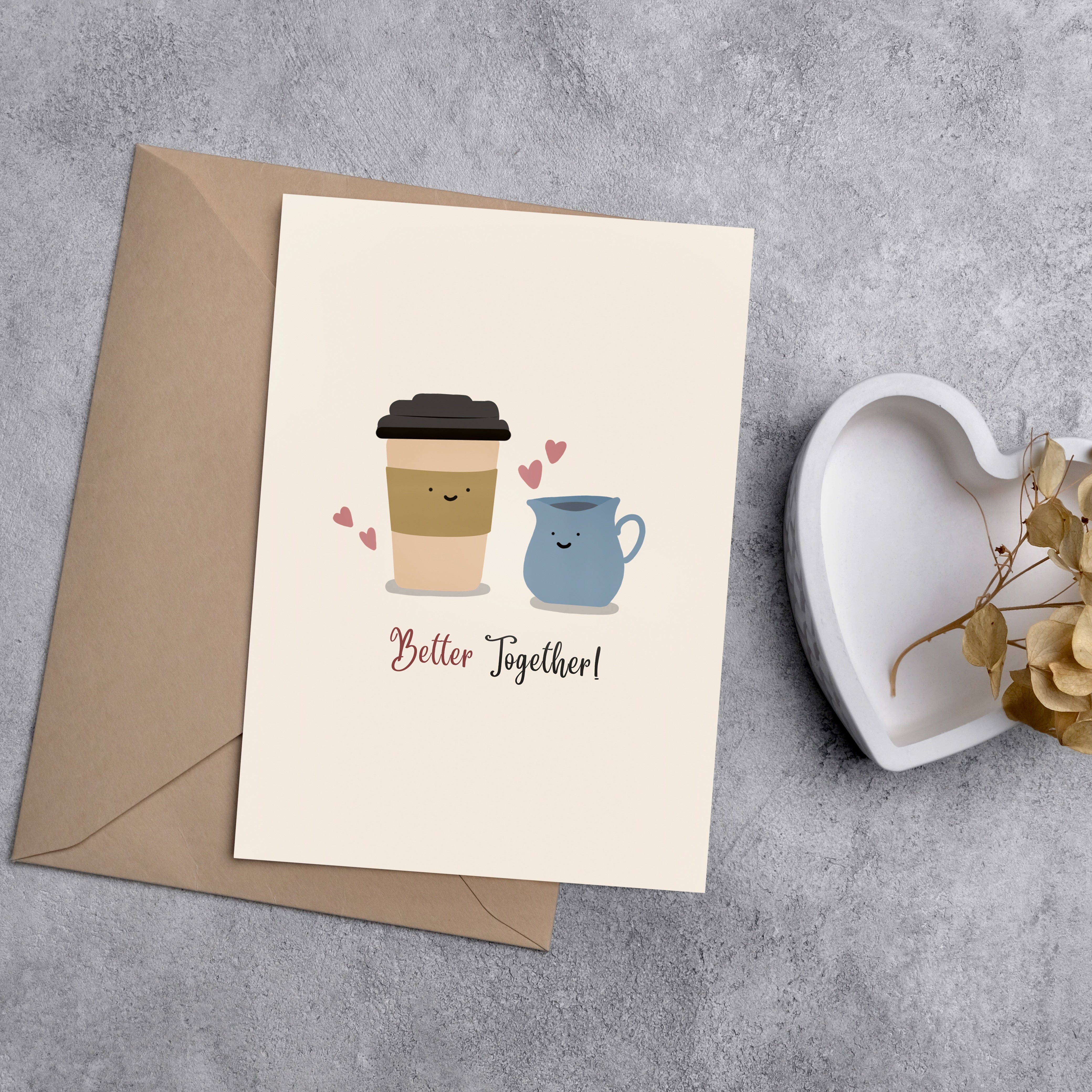 Better Together <br/> Greeting Card