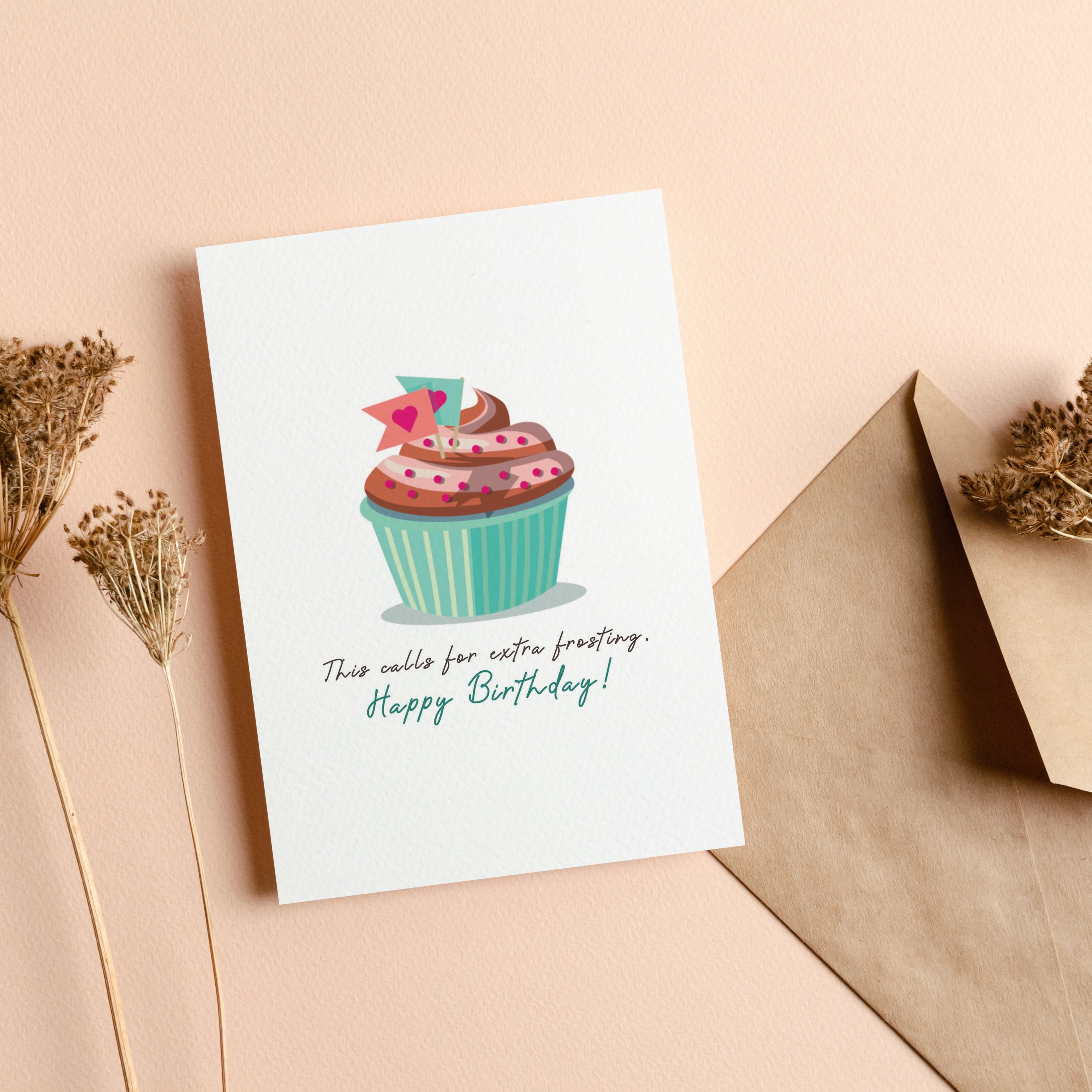 Cupcake <br/> Greeting Card