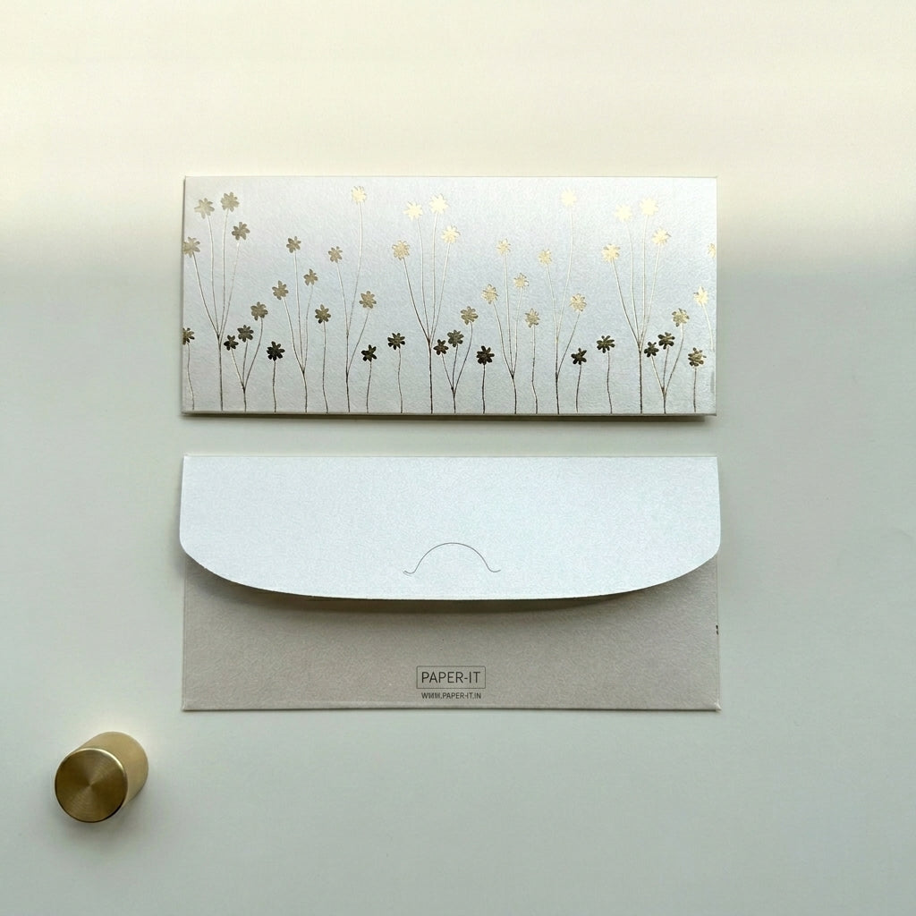 Blossom money envelopes (foiling)