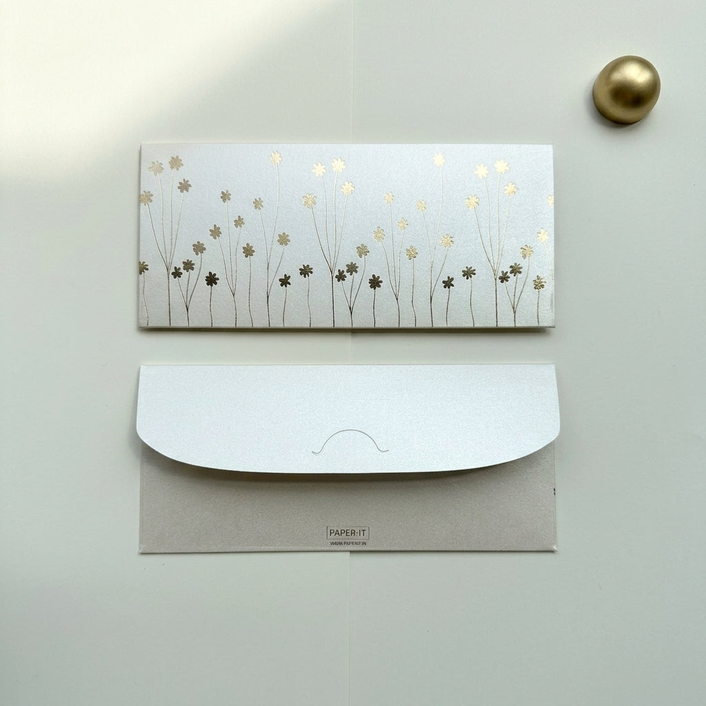 Blossom money envelopes (foiling)