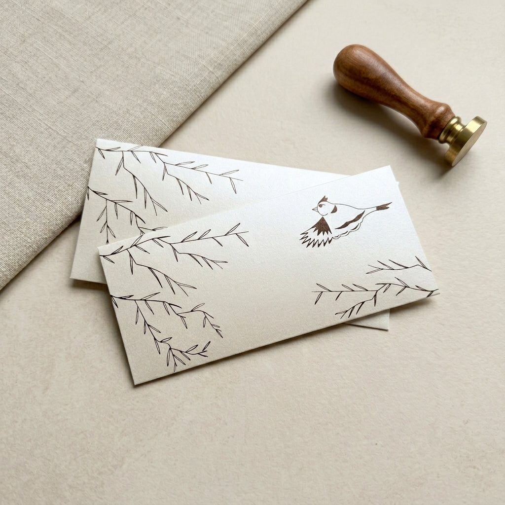 Lush wings money envelopes (foiling)