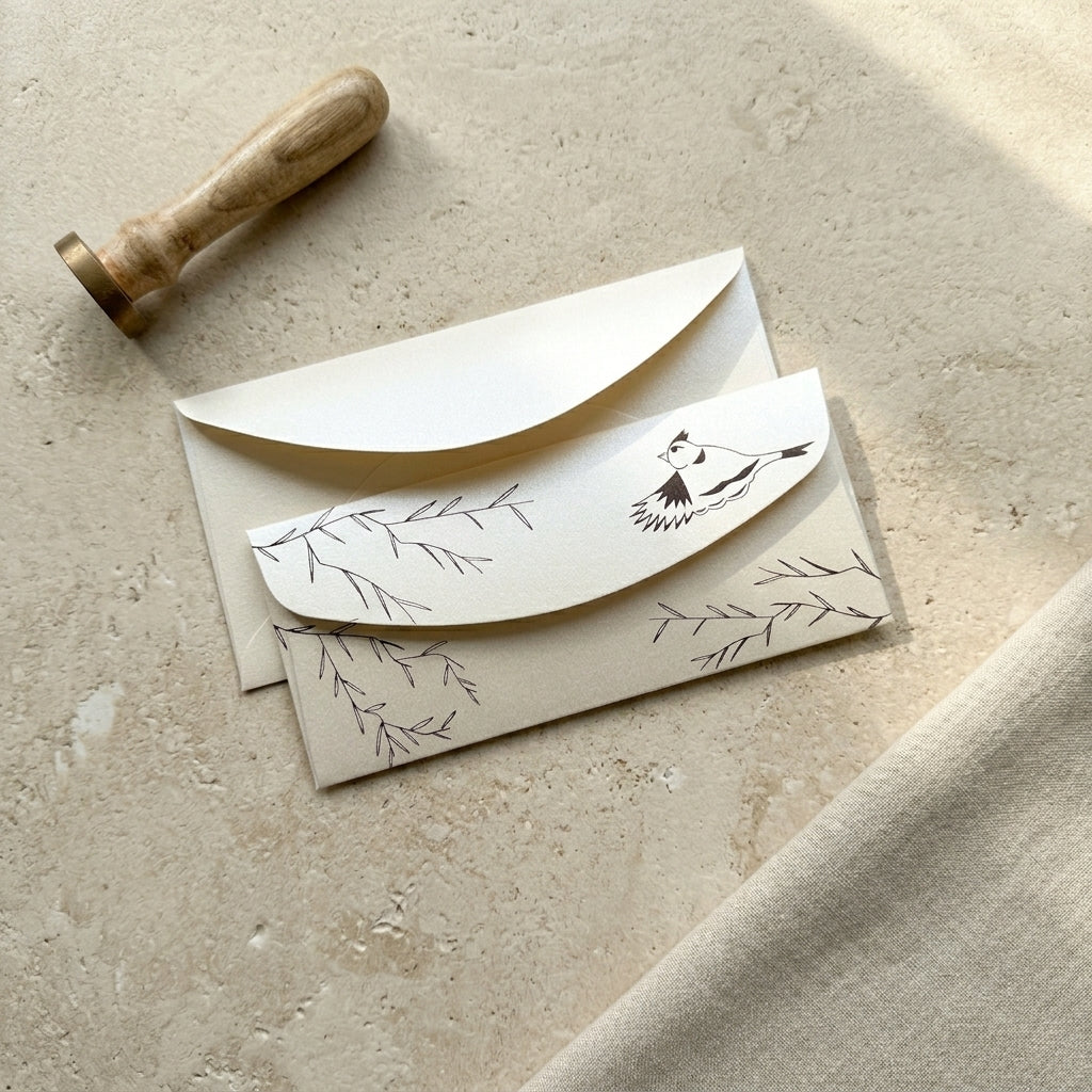Lush wings money envelopes (foiling)
