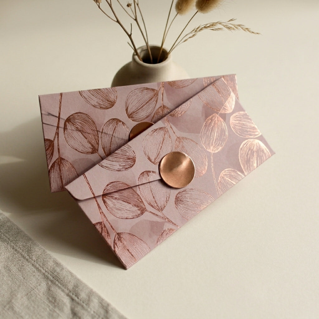 Rose money envelopes (foiling)