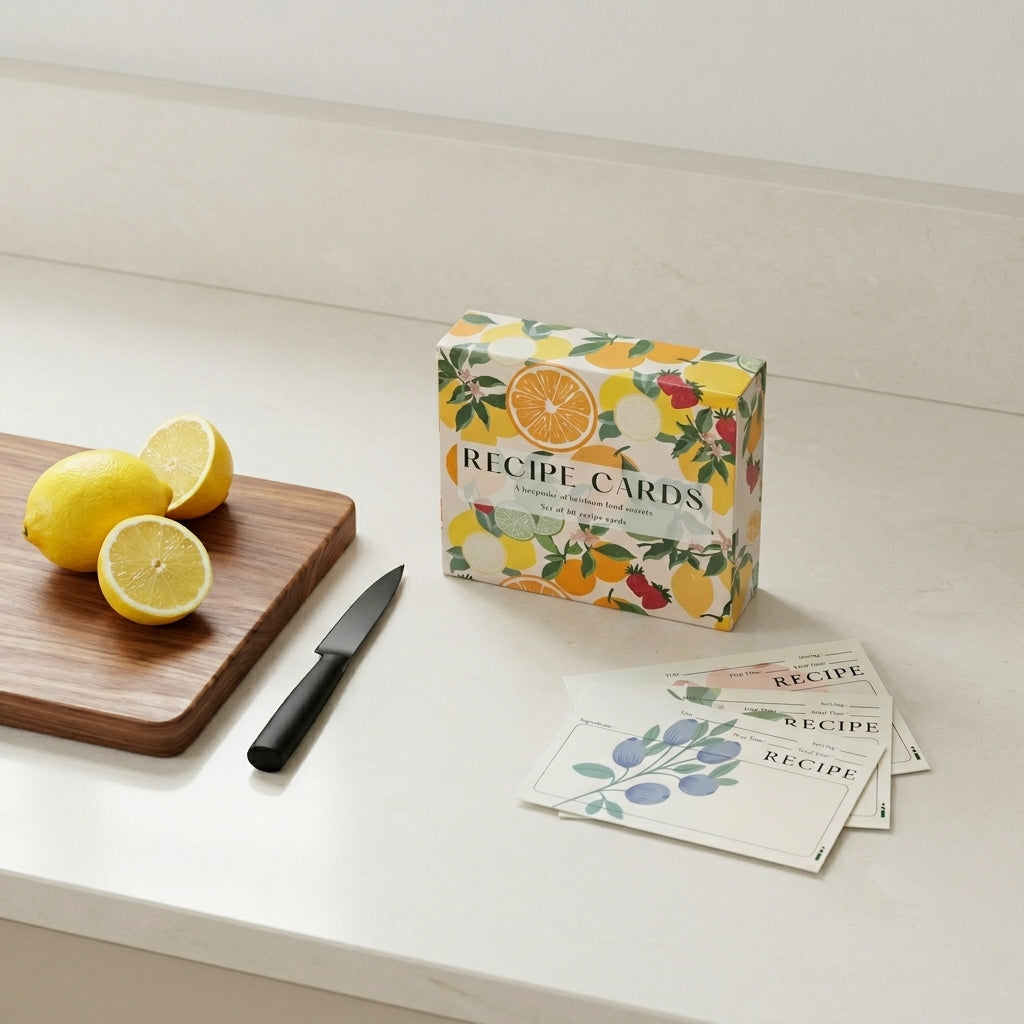Citrus Grove | Recipe Cards Box
