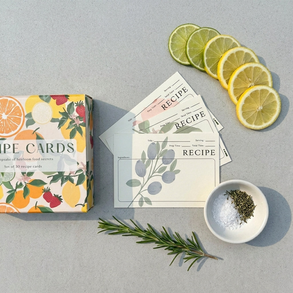 Citrus Grove | Recipe Cards Box