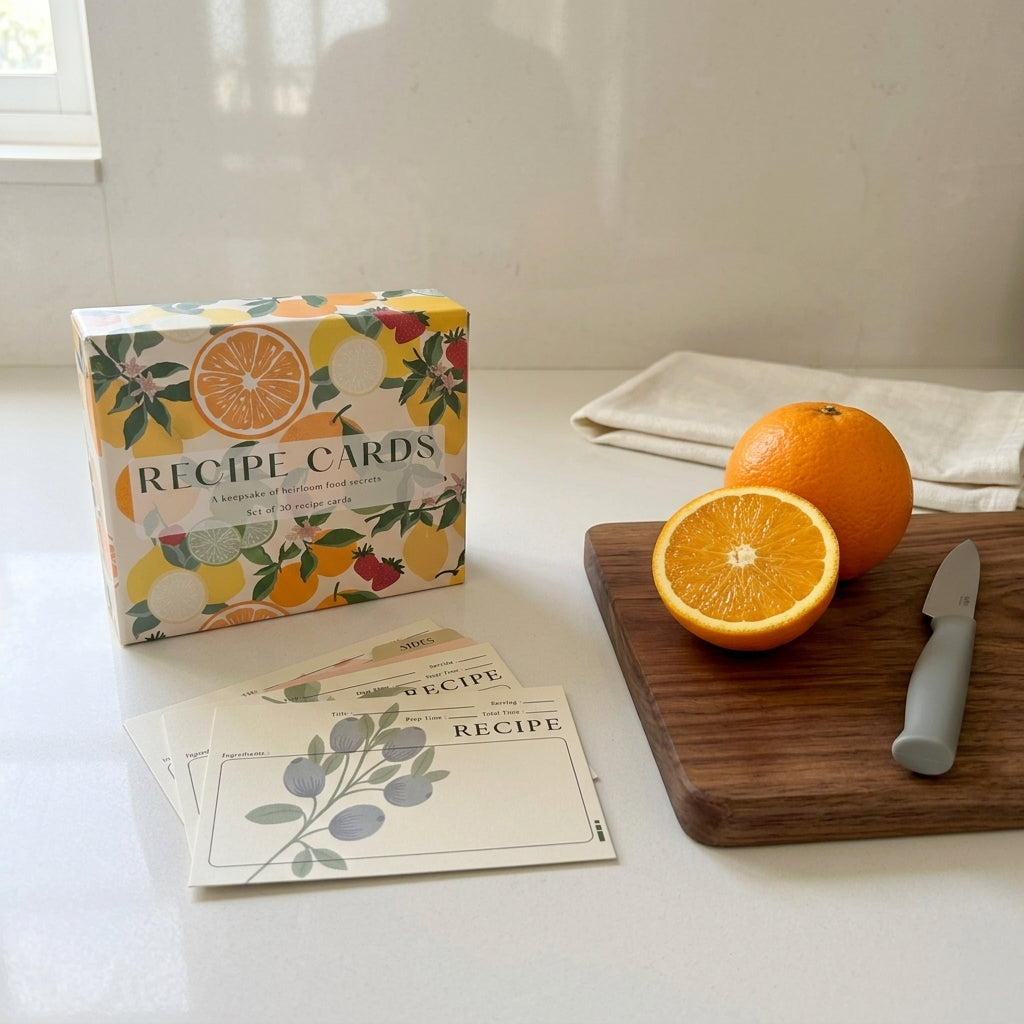 Citrus Grove | Recipe Cards Box