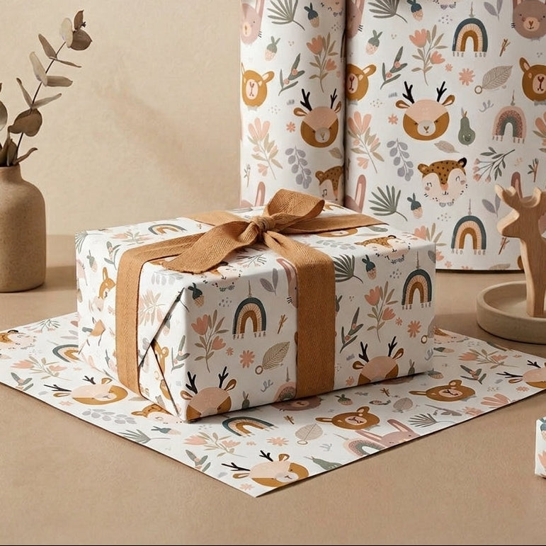 Parade wrapping sheets+note cards