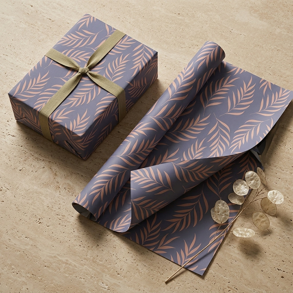 The palms wrapping sheets+note cards