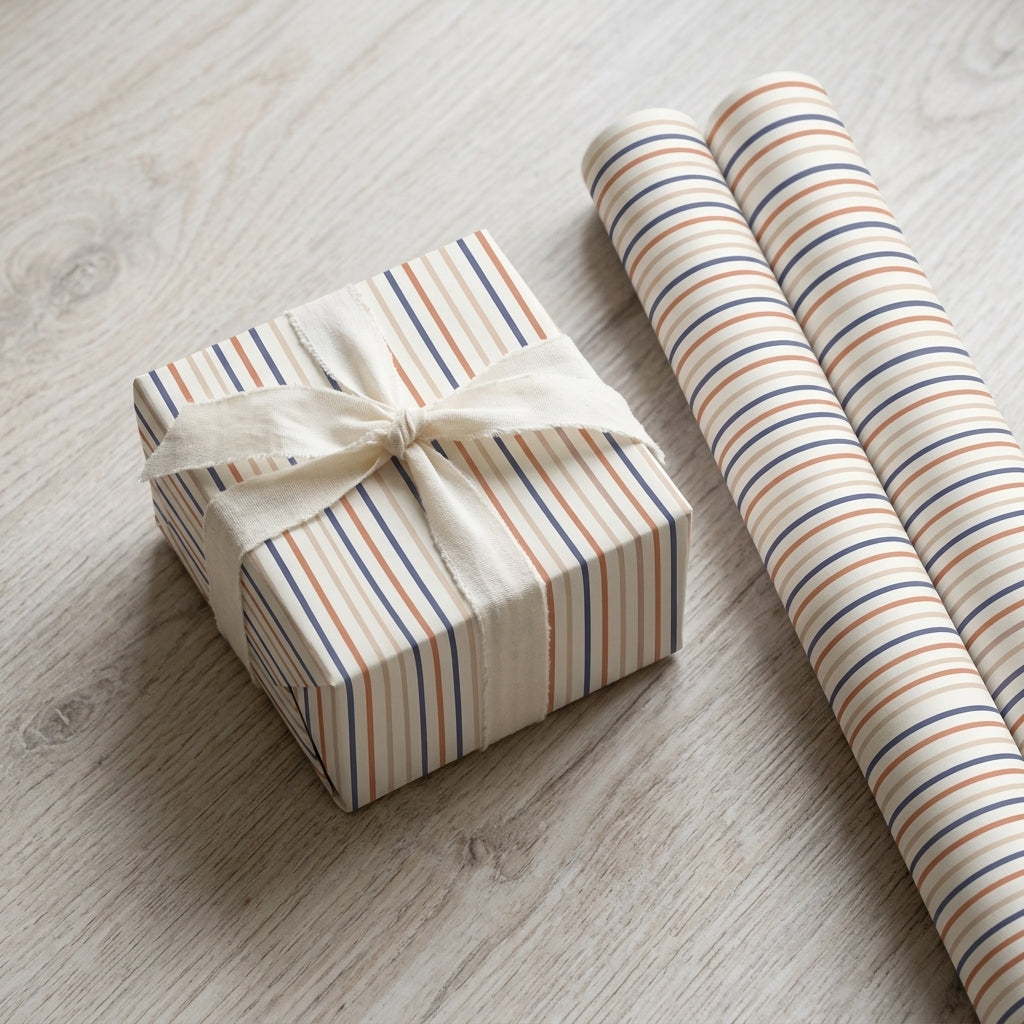 Lines wrapping sheets+note cards (set of 5)