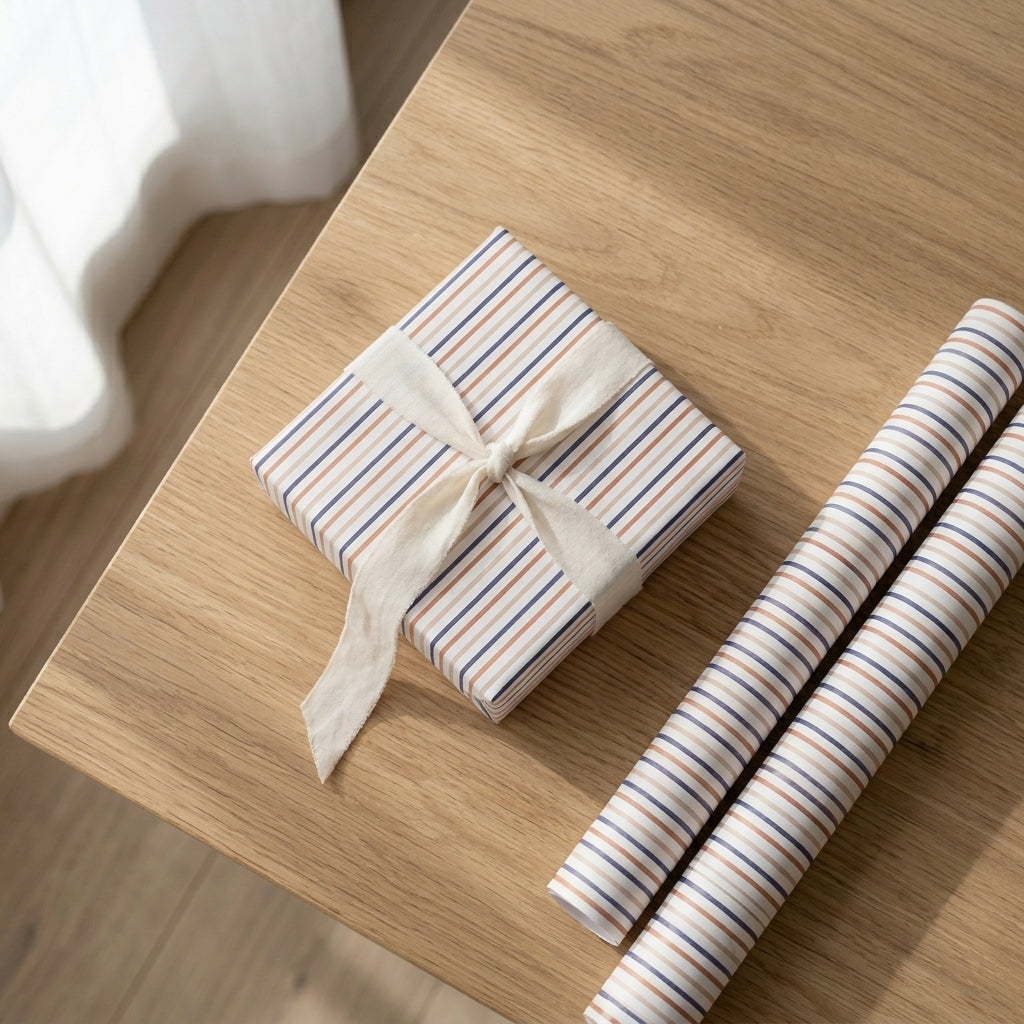 Lines wrapping sheets+note cards (set of 5)