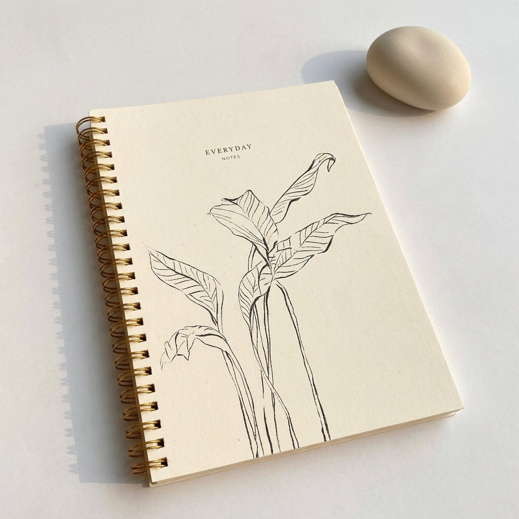 A5 lush lines planner notebook