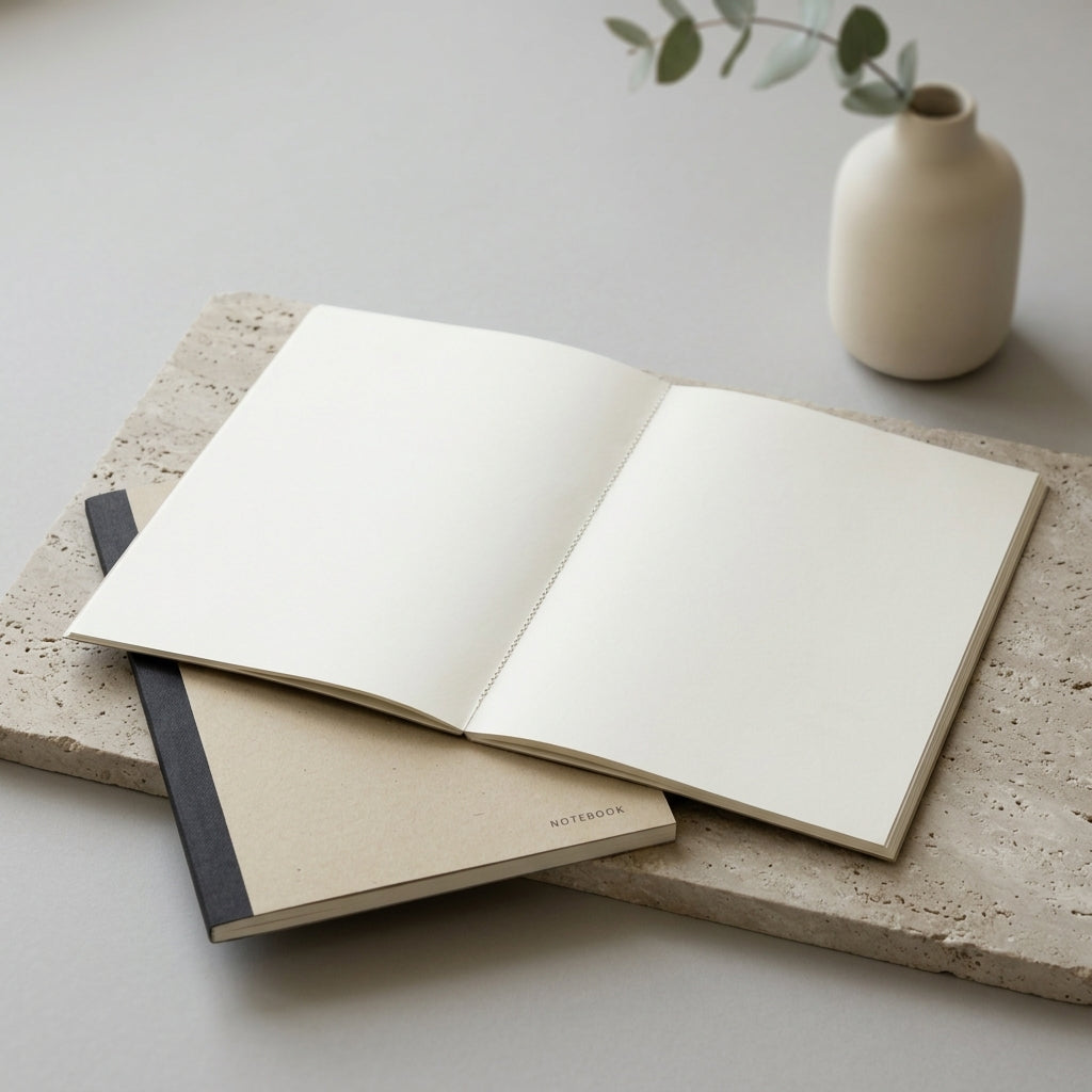 Flora tobacco notebook | Blank pages