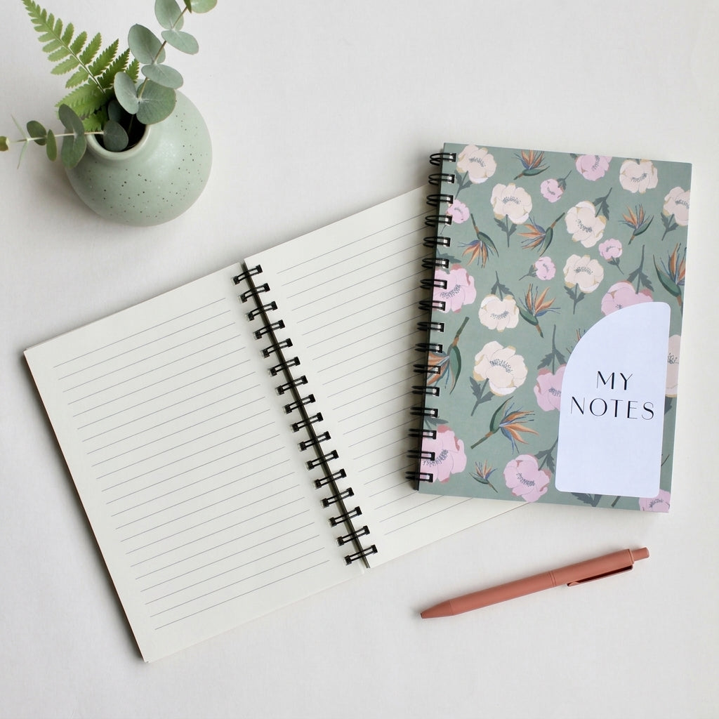 A5 Bouquet Bloom Notebook