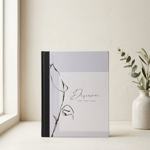Lilac days hardcover notebook