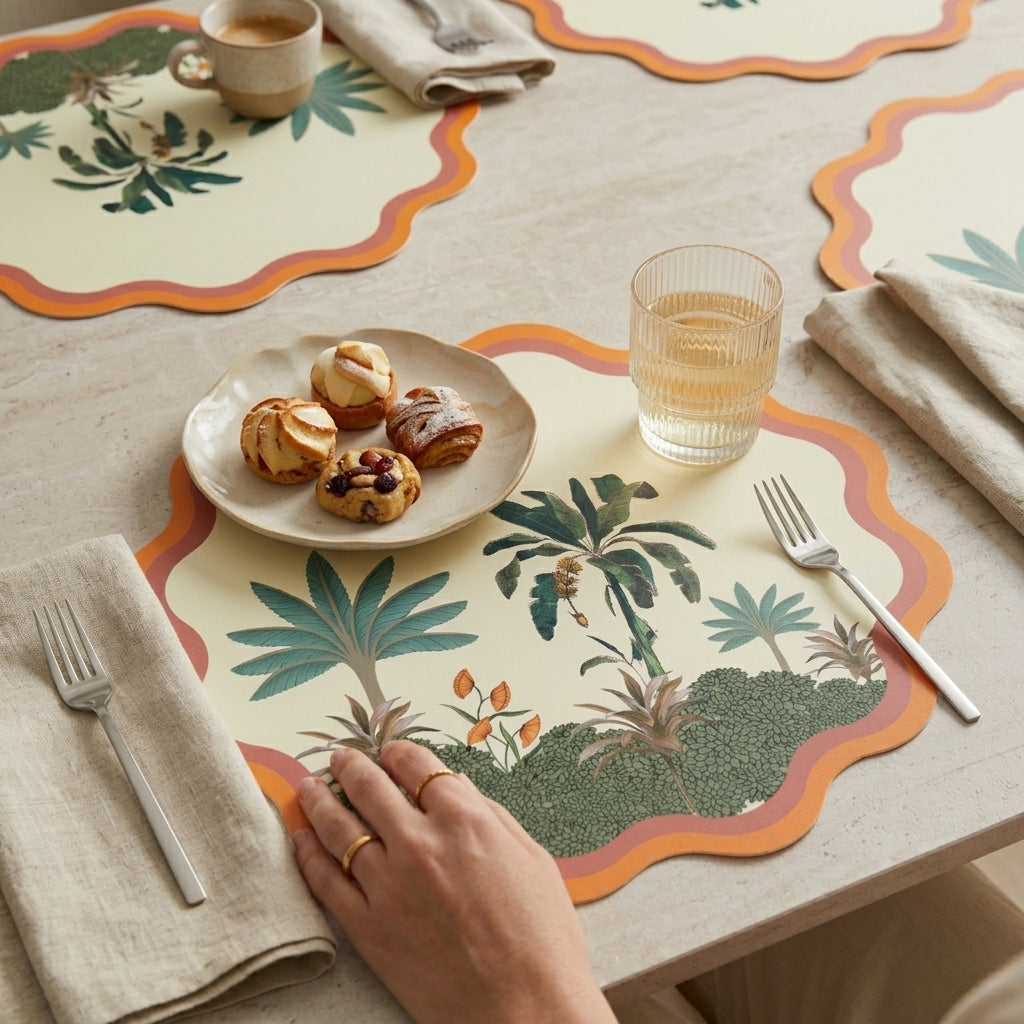 The Palm Garden Tablemats