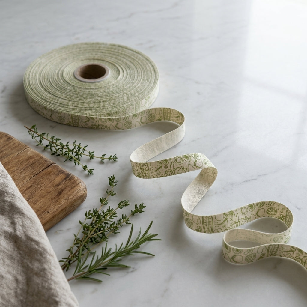 Garden Fruits Cotton Ribbons