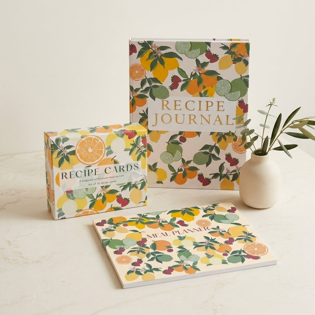 Kitchen Set </br> Planner + Journal + Cards