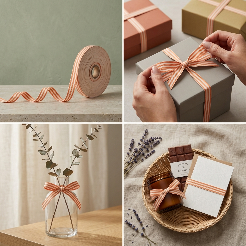 Orange Cotton Ribbons