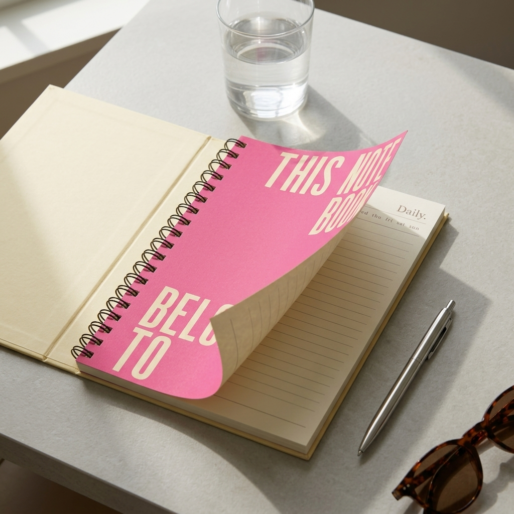Butter folder Notebook