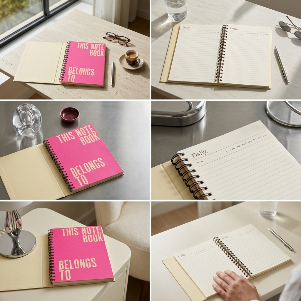 Butter folder Notebook