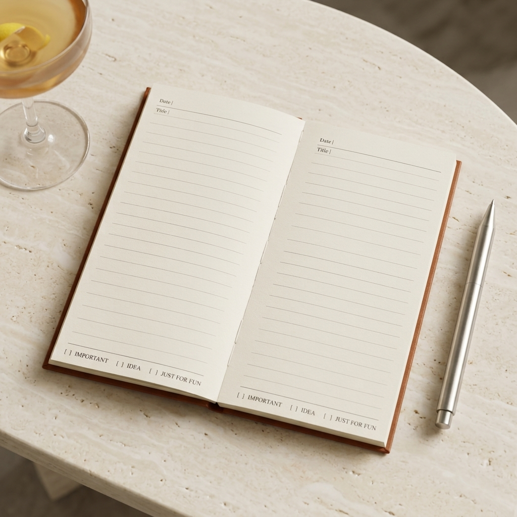 #06 Boulevardier Notepad