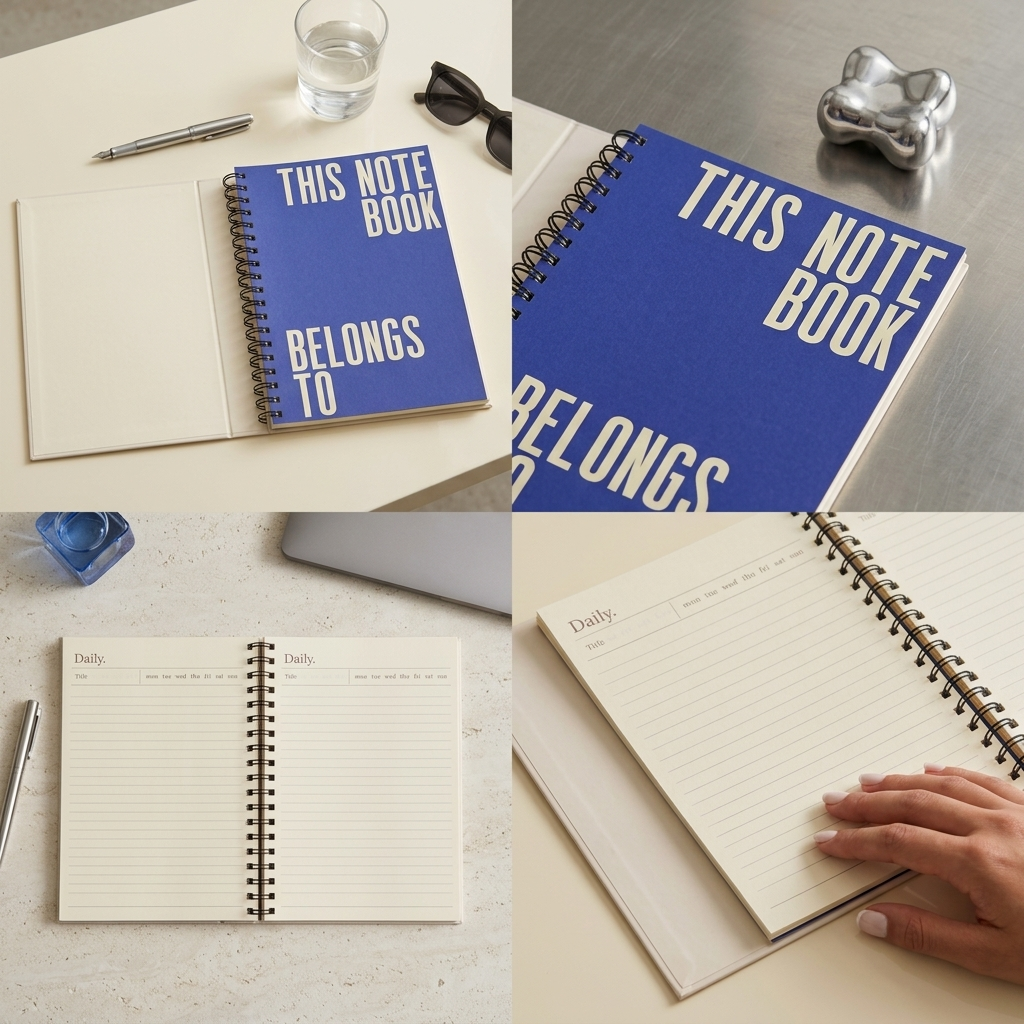 Blueberry folder Notebook