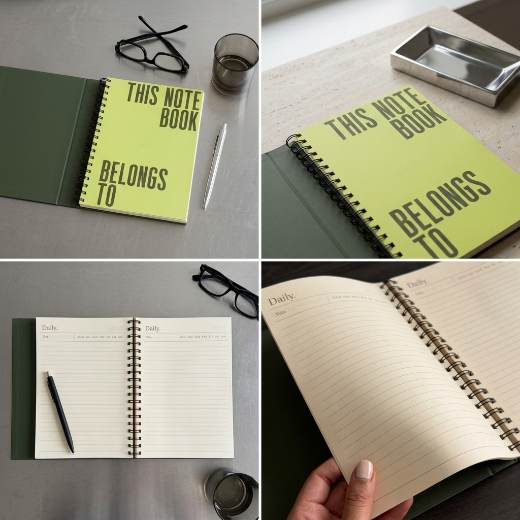 Avocado folder Notebook