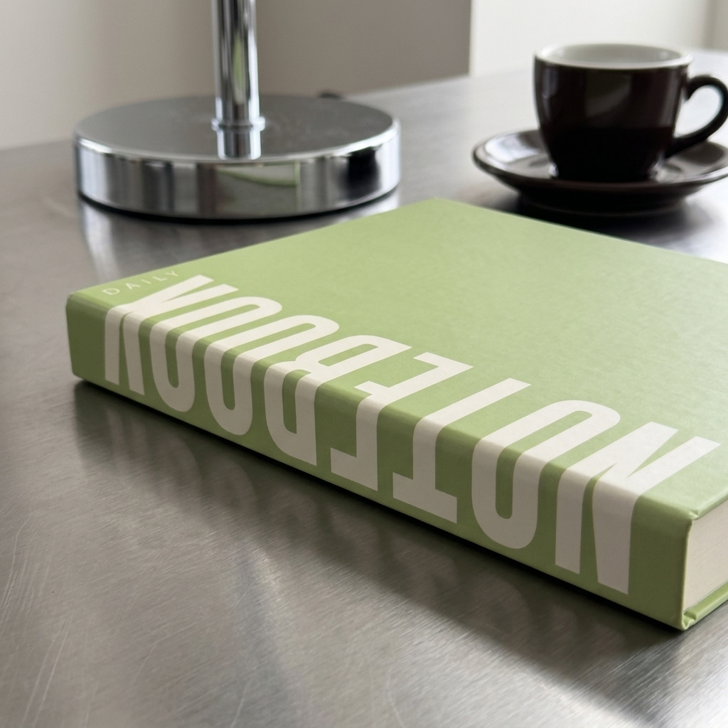 Lime folder Notebook